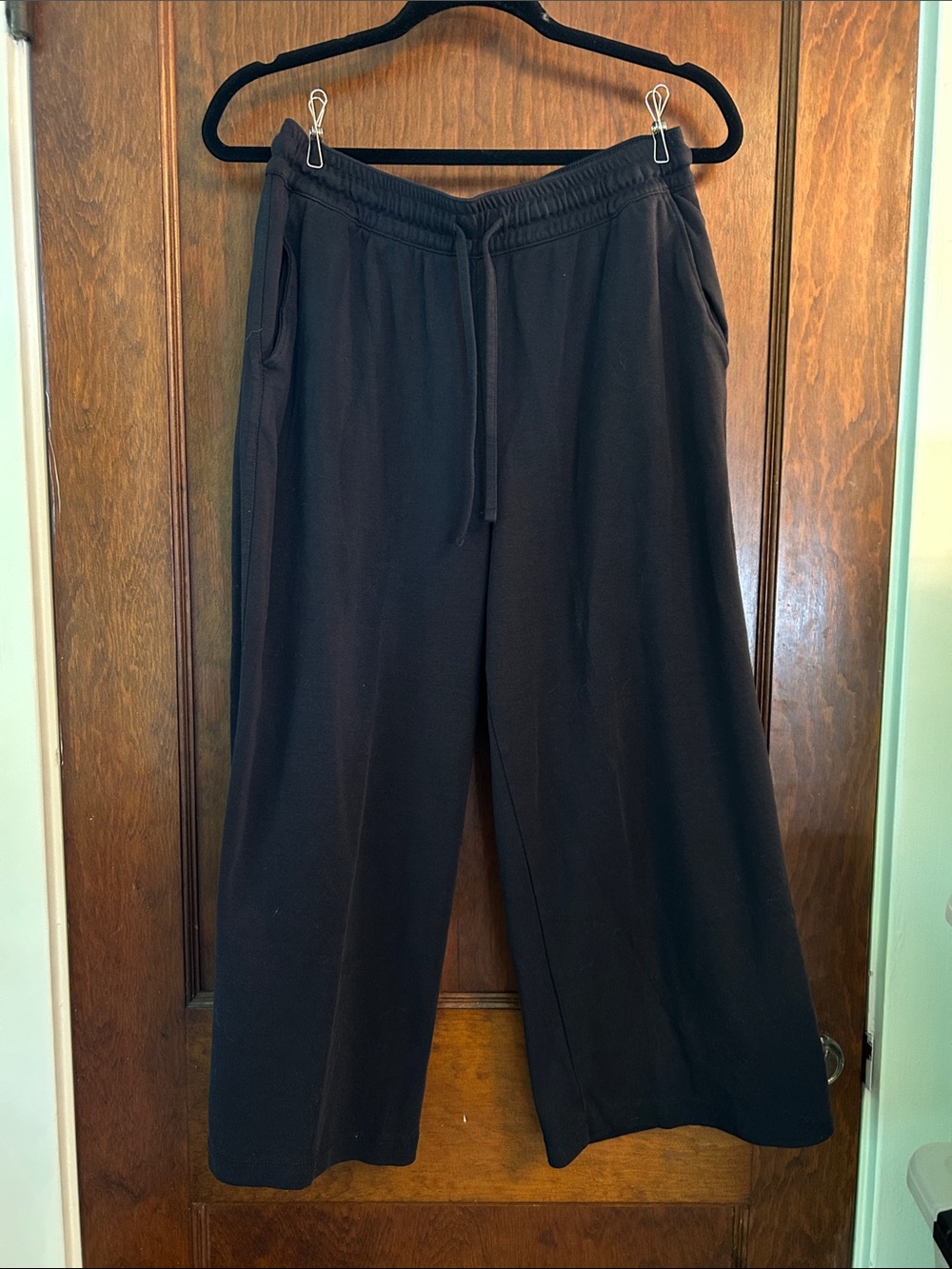 Lands End Sport Knit Crop